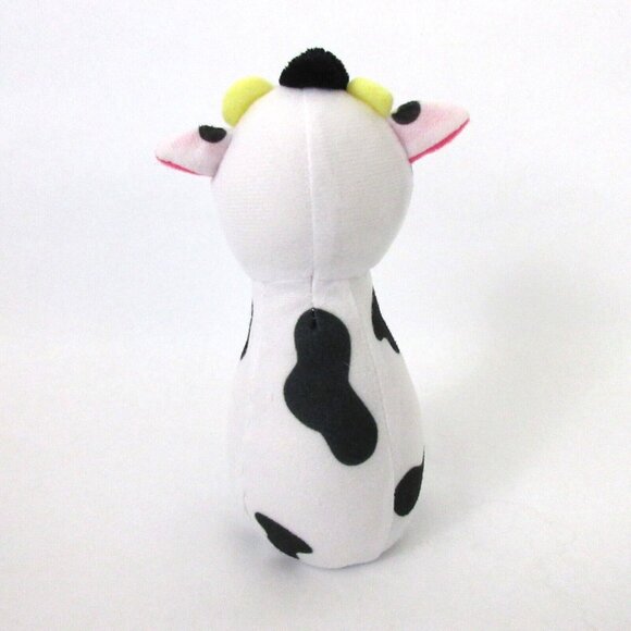 Early Years 6" Plush Bowling Farm Animal Pins Jingle Cotton Baby Toy Cow & Pig - Picture 6 of 8